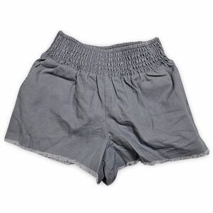 Wild Fable Gray Smocked Waist Shorts